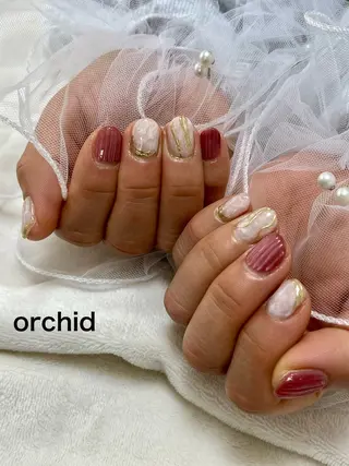 ネイル orchid ♡オーキッドのネイルデザイン