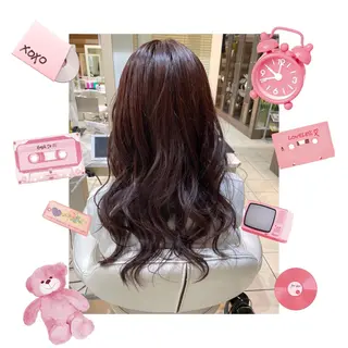 セミロング 吉川 うららのヘアスタイル