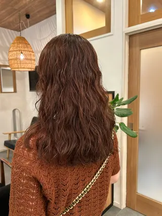 ロング パーマ 穂乃香 ショートパーマ☘️のヘアスタイル