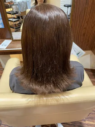 ミディアム 金子 珠梨のヘアスタイル