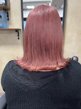 ミディアム カラー ヘアアレンジ 🤍清楚系 韓国レイヤー🤍拓朗のヘアスタイル