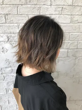 ミディアム 美髪・髪質改善🌟 山口博史のヘアスタイル