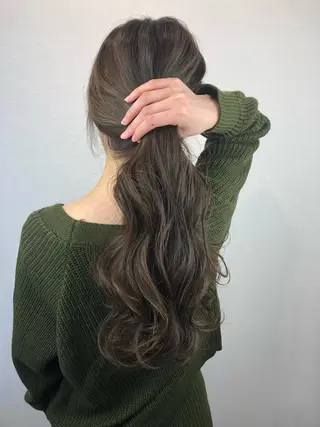 ロング カラー 2nd所属・🤍2nd🤍田所 美希のヘアスタイル