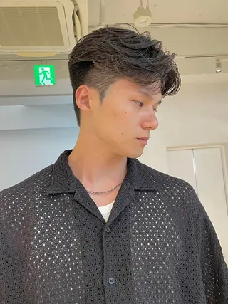 ショート パーマ メンズ 🇰🇷カルマパーマ kaito🇰🇷のヘアスタイル