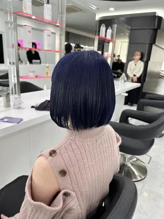 カラー 透明感韓国ヘア💍 表参道シアター♡のヘアスタイル