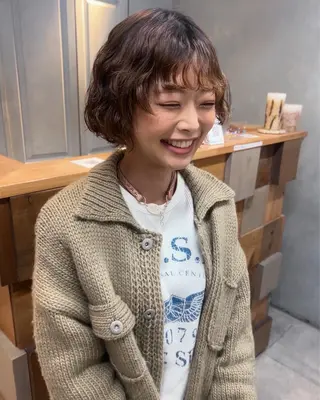 パーマ rena ✶伏見/パーマのヘアスタイル
