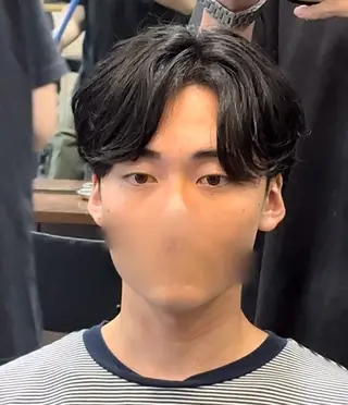 パーマ メンズ 年間2000名担当◎ パーマ職人/仲原佑樹のヘアスタイル