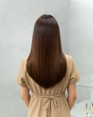 ロング カラー ⚜️カラー＆トリート メント⚜️/goのヘアスタイル