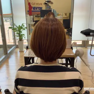ショート カラー エイジングケア特化 美容師✂️山崎竜二のヘアスタイル