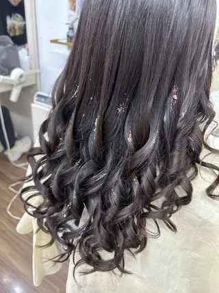 ロング ヘアアレンジ GLOSS 心斎橋 山上のヘアスタイル