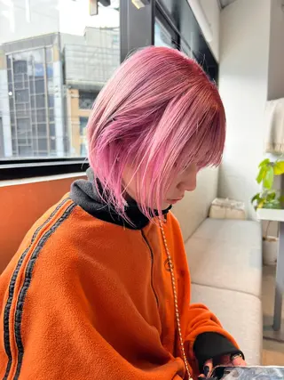 ショート カラー 🌐👽フクイ キララ🌎💎のヘアスタイル