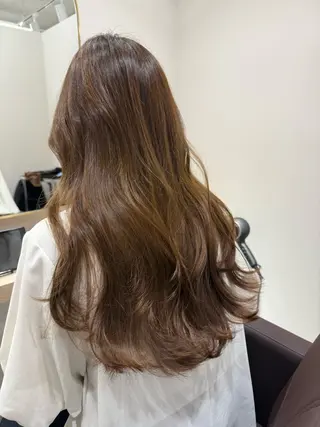 ロング 田村拓巳 韓国風、髪質改善のヘアスタイル