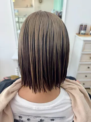 ミディアム graspedia 【グラス・ペディア】所属・グラスぺディア/宇品 あゆみのヘアスタイル