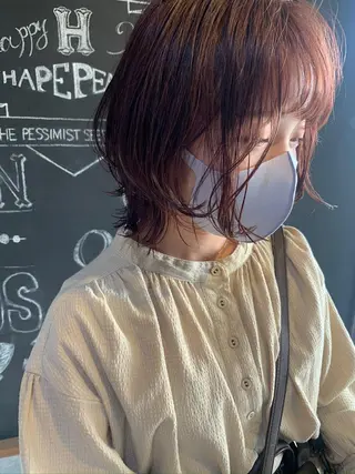 ショート カラー メンズヘア/レイヤー /ボブ山内春輝のヘアスタイル