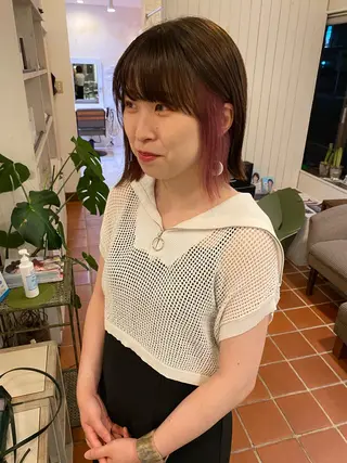 カラー Hanon hair＆relaxation所属・🌿‬Hanon 藤井よし乃🌿‬のヘアスタイル