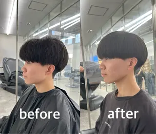 メンズ 松田 潤平のヘアスタイル
