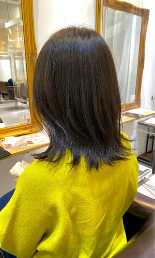 ミディアム カラー 柴田 大輔のヘアスタイル
