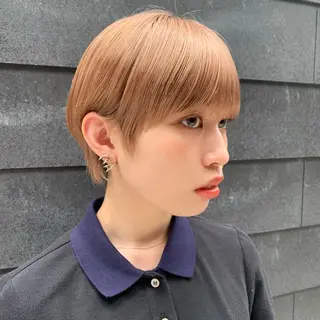 ショート ボブ/レイヤー/ニュ アンスパーマ/小夏のヘアスタイル