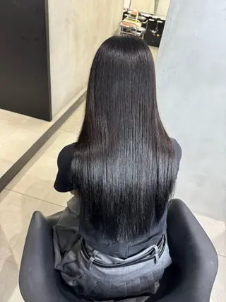 ロング 🇰🇷韓国風ハイ トーンKANA🖤のヘアスタイル