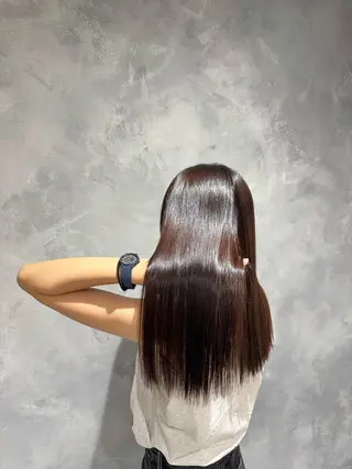 ロング パーマ 飯田 祥哉のヘアスタイル