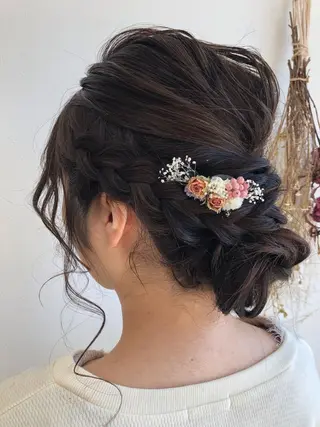 ヘアアレンジ スズキ シオリのヘアスタイル
