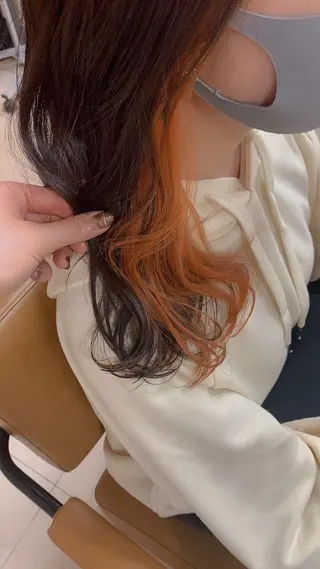 セミロング カラー 🫧🎀KANA🎀 🫧のヘアスタイル