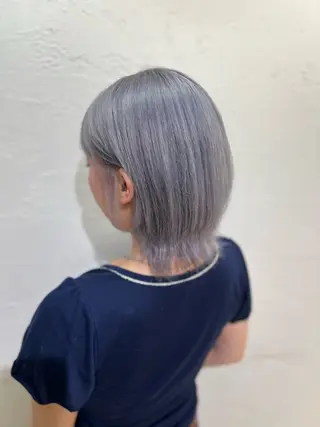 ミディアム カラー 髪質改善縮毛矯正× 艶髪カラー板垣智大のヘアスタイル