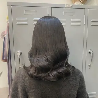 ミディアム カラー 🪞髪質改善カラー× レイヤー河村真聖🪞のヘアスタイル