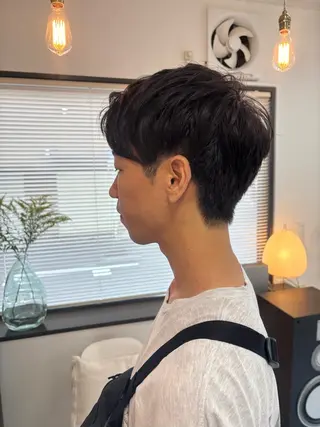 ショート メンズ a moment所属・蔵前🫧韓国風レイヤ ーカット🫧KAHOのヘアスタイル