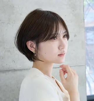 ショート Lino kichijoji所属・💎似合わせのプロ 💎透明感カラー杉原のヘアスタイル