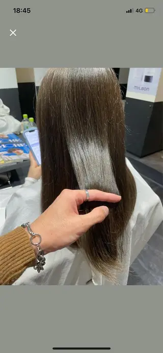 セミロング カラー 🦖JIN HAIR DESIGN🦖のヘアスタイル