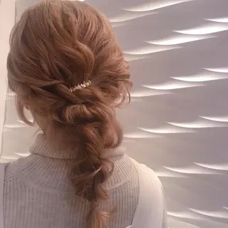 ヘアアレンジ 原 麻耶のヘアスタイル