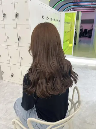カラー 上品ベージュ🧸 ヘア🤎DISCOのヘアスタイル