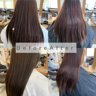 ロング カラー Lien 深井店のヘアスタイル