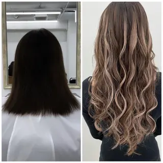 ロング 家田 竜のヘアスタイル