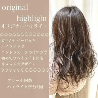 セミロング カラー 横山 直輝のヘアスタイル