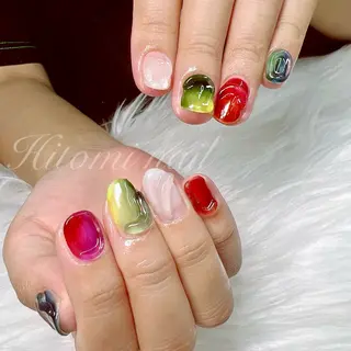 ネイル 大澤 瞳のネイルデザイン