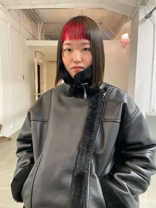 カラー IRO所属・岡田 祐樹のヘアスタイル