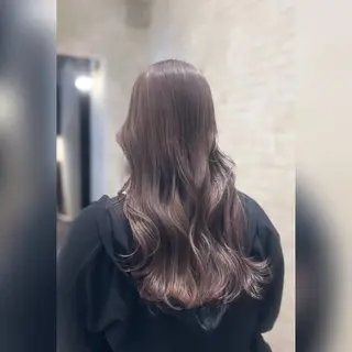 ロング カラー 高橋 奏のヘアスタイル