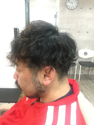 ショート パーマ シアーズ所属・松本 祐太のヘアスタイル