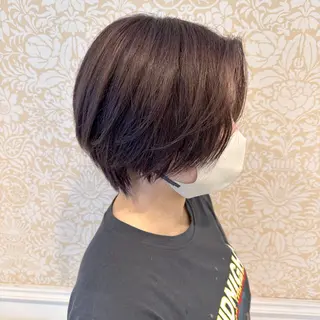 ショート 加藤 彩花のヘアスタイル