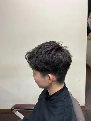 カラー メンズ 久保 美空のヘアスタイル