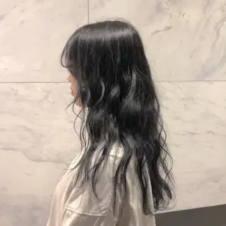 ロング カラー ヘアアレンジ 吉野 優子のマツエク・マツパデザイン