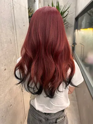 ロング カラー yuuna/ ハッシュカット🎀のヘアスタイル