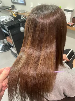 セミロング 飯村 友亮のヘアスタイル