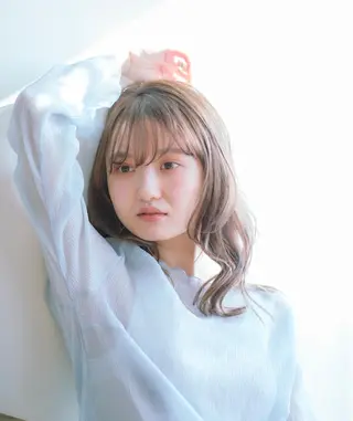 セミロング 組藤 沙奈のヘアスタイル