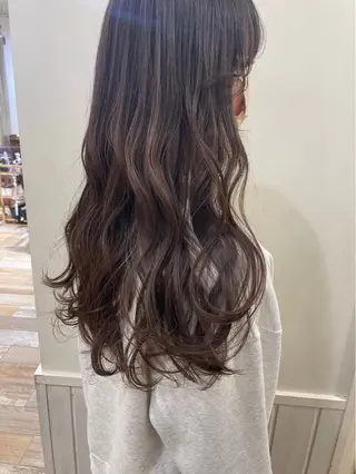 ロング 韓国ヘア ‎🤍KANA🎀のヘアスタイル