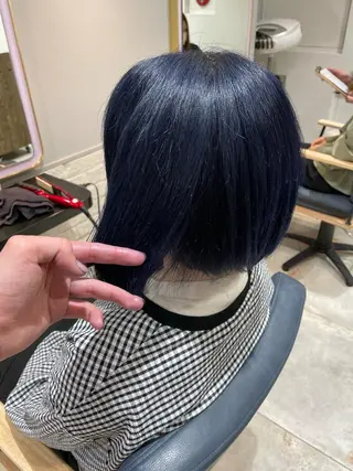 ミディアム カラー 髪質改善/縮毛矯正 ボブ/Ryuseiのヘアスタイル