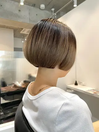 ショート amie所属・圧倒的艶感/丁寧で 上質な仕上がりRuiのヘアスタイル