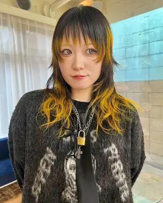 ロング カラー haco＋所属・圧倒的デザイン力 店長🎨RENAのヘアスタイル